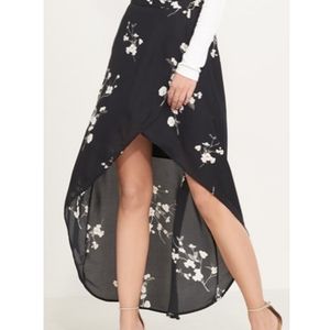 Dynamite Jupe High Low Wrap Skirt